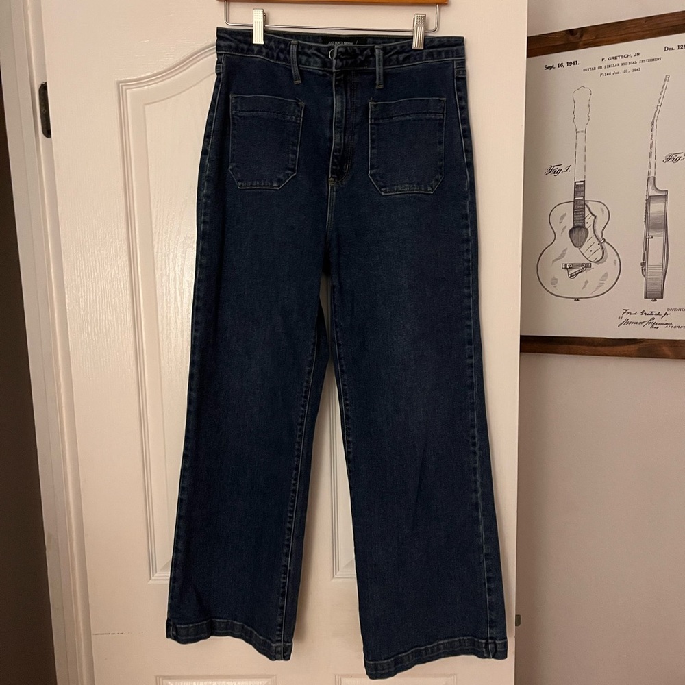 Just Black Wide Leg Jeans